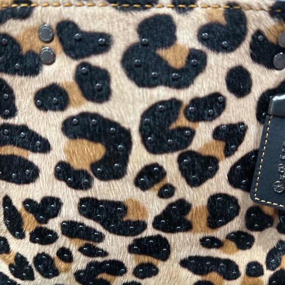 Coach Rogue 25 Leopard with embellishment- style 32872 - Picture 14 of 16